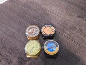 SWATCH WATCH HEAD lot of 4 For Parts Not Working. See Pics - Picture 1 of 7