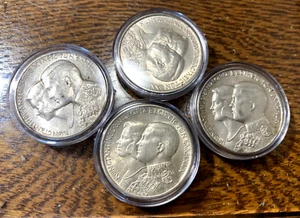 (1) (NOT ALL 4) 1964 Greece Silver 30 Drachmai Nice Original Gem BU CHRC - Picture 1 of 2