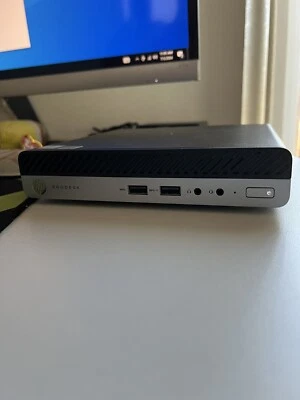 HP ProDesk 400 G4 Mini PC - Desktop Computer (Intel i5 2.30GHz, 1TB, 16GB, WiFi) - Image 1 of 4