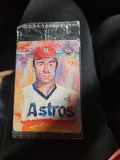 1993 Nolan Ryan Houston Astros Mothers Cookies Baseball Card #3 of 10 New in Pkg