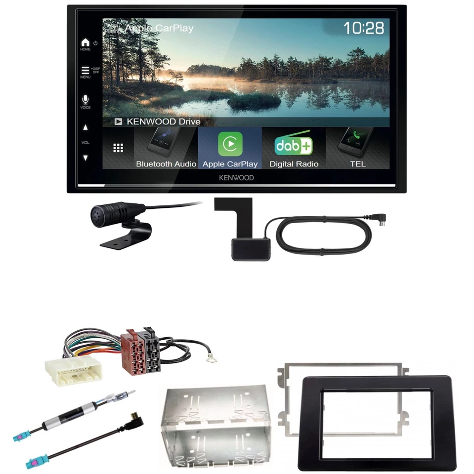 Kenwood DMX7722DABS Android Auto CarPlay Einbauset für Nissan NV400 ab 2019 - Bild 1 von 1