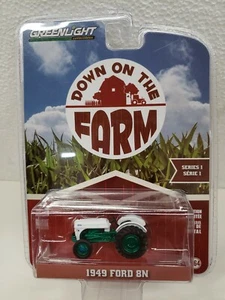CHASE GREENMACHINE 1/64 Greenlight FORD 8N 1949 TRACTOR DOWN ON THE FARM SERIES2 - Picture 1 of 7