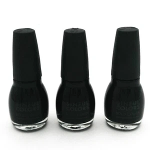 3 Pack Sinful Colors Professional Nail Polish 103 Black On Black 0.5 fl oz NEW! - Picture 1 of 1