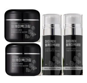 Mommy Care Perilla Whitening Serum 50ml * 2pcs + Cream 80g * 2pcs K-Beauty - Picture 1 of 16