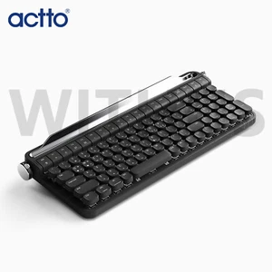 Actto B705BL Multi-Pairing Wireless Mechanical Keyboard Blue Switch Eng/Kor_ - Picture 1 of 12