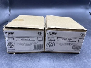 Set Of 2 Atkore LTQ200KON Screw-On Straight Liquid Tight Connector 2" - Picture 1 of 7