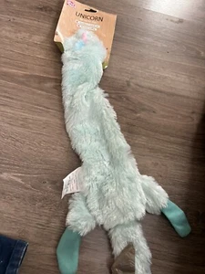 THE PET HUT UNICORN STUFFING FREE DOG TOY BIRTHDAY CHRISTMAS GIFT PRESENT - Picture 1 of 2