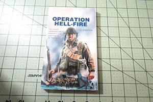 OPERATION HELL-FIRE BY J.F. DAWSON VINTAGE TROJAN WW2 FICTION BADGER BKS REPRINT - Bild 1 von 4
