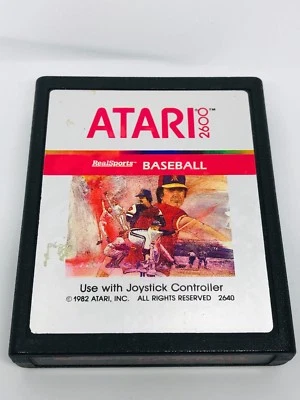 RealSports Baseball (Atari 2600, 1982) - Clean, Tested + Great! - Image 1 of 2