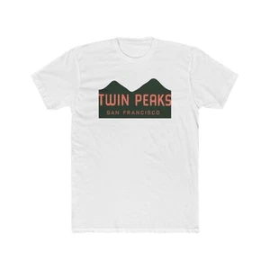 Twin Peaks San Francisco Gay Bar Men's Cotton Crew Tee Castro California - Picture 1 of 15