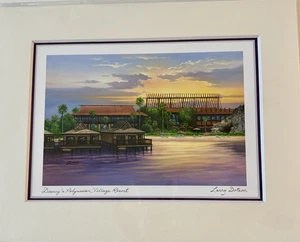 Disney Park Larry Dotson Polynesian Village Resort Urlaub Erinnerungen Druck 20x15 - Bild 1 von 3
