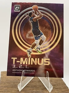 2022-23 Donruss Optic Anthony Edwards T-Minus 3...2...1... #11 Timberwolves - Picture 1 of 2