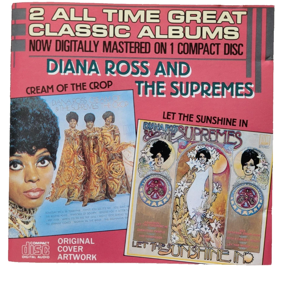 Diana Ross & The Supremes - Cream Of The Crop  & Let The Sunshine In - UK Import - Bild 1 von 1