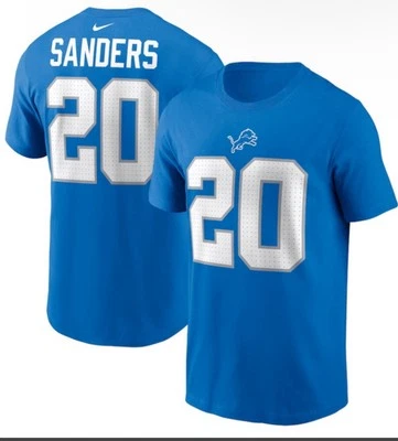 Мужские XXL Barry Sanders Detroit Lions Nike снятые с производства игроки приталенные (подходит XL/XXL) - Изображение 1 из 4