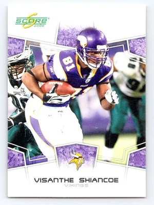 2008 Score #178 Visanthe Shiancoe - Image 1 of 2