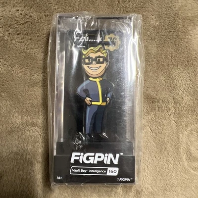 Fallout 76 Vault Boy FiGPiN Limited Pin S.P.E.C.I.A.L. Intelligence 160 SPECIAL - Image 1 of 2