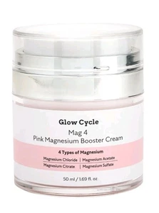The Beauty Spy Glow Cycle Mag 4 Pink Magnesium Booster Cream 1.69 Fl. Oz. - Picture 1 of 6
