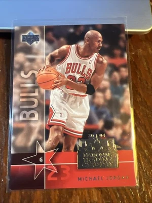 Michael Jordan 2004 Upper Deck National Trading Card Day #UD-8 HOF Chicago Bulls - Image 1 of 4