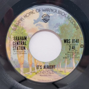 Graham Central Station It's / Luckiest 7" 45rpm m- Vinyl Soul Record free sleeve - Imagen 1 de 2