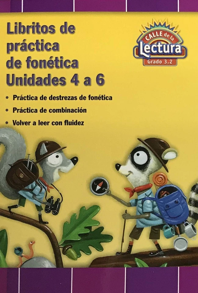 READING 2011 SPANISH DECODABLE PRACTICE READER GRADE 3 UNITS 4-6 - Image 1 of 1