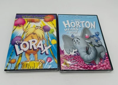 Deluxe Edition Collection Dr Seuss Horton Hears A Who & The Lorax DVD New - Image 1 of 4