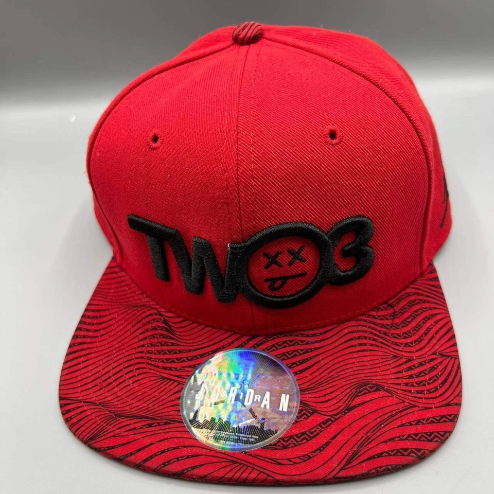 Gorra Air Jordan Hombre Rojo Gripe Juego Bordada Jumpman Snap Back Cap Foto 1 de 4