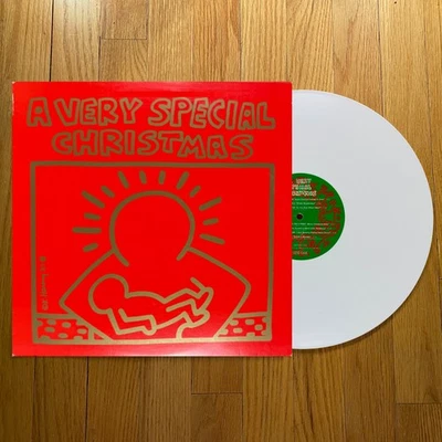 WHITE VINYL---  A Very Special Christmas EXCLUSIVE LP Baby Please Come Home 1219 - Image 1 of 4