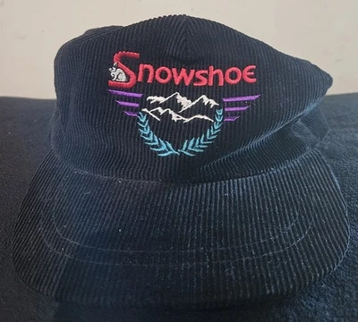 Gorra de béisbol vintage de pana tostada Snowshoe Co. Foto 1 de 4