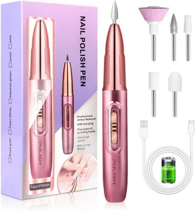 Electric Nail File for Thick Toe Nails, Adjustable Speed Electric Nail Drill Por - Picture 1 of 4