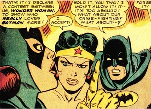 Postkarte Wonder Woman 2001 Chronik Bücher DC Comics - Bild 1 von 4