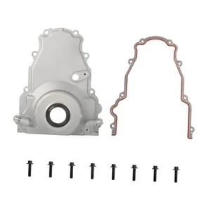 Aluminium LS Front Steuerzeiten Abdeckung mit Kurbel Gen 4 GM LS Serie - 10AN 551595 - Bild 1 von 8
