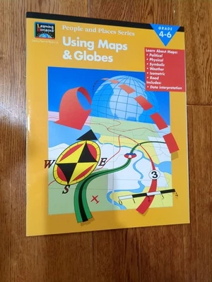 Using Maps And Globes, Learning Horizons. Grades 4-6 - Image 1 of 4