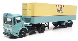 Corgi 1/50 Scale 21401 - AEC Refrigerated Box Trailer Walls - Lt Blue/Cream - Picture 1 of 5