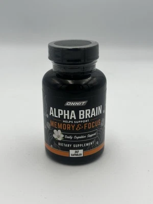 Suplementos dietéticos Onnit Labs Alpha Brain Memory Focus 90 cápsulas caducidad 27/04 Foto 1 de 4