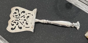 Wallace”Romance of the Sea”Sterling Silver Hooded Asparagus Server - Picture 1 of 6