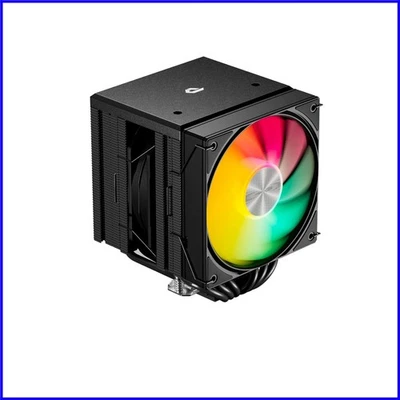 Compact High-Performance CPU Air Cooler with RGB for Intel/AMD Systems - Image 1 of 4