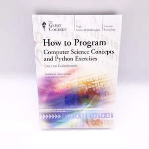 How to Program: Computer Science Concepts and Python Exercises (DVD, 4 Discs) - Foto 1 di 3