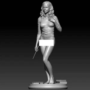 1/18 3D Print Model Kit Nudes Beautiful Girl Mage Wizard Movie Unpainted - Picture 1 of 3