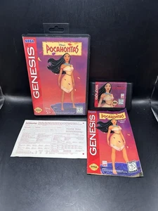 Disney's Pocahontas (Sega Genesis, 1996) ☆ Complete ☆ Registration Card TESTED - Picture 1 of 14