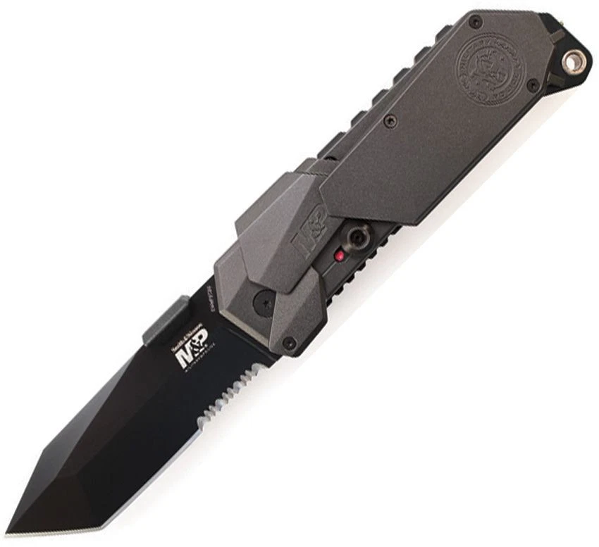 Cuchillo Plegable Asistido Smith & Wesson M&P 3.5" 4034 Hoja de Acero Mango de Aluminio Foto 1 de 1