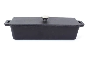 ECHTWERK Gusseisen Brotback-/Auflauform (mit Deckel) - B-Ware neuwertig - Bild 1 von 6