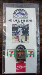 Colorado Rockies 1993 Anstecknadel Serie #10, Rockies Vs Expos - Coca Cola & 7/11 - Bild 1 von 2