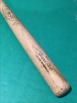 Raro H&B ESPECIAL GRAND SLAM 150S JACKIE ROBINSON It's A Louisville Slugger Bat Foto 1 de 4