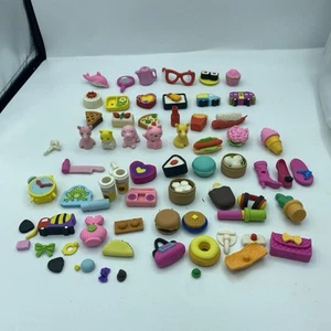 60+ Vintage Retro Novelty Erasers/Rubbers Bundle Collection Classic Rare Lot - Picture 1 of 12