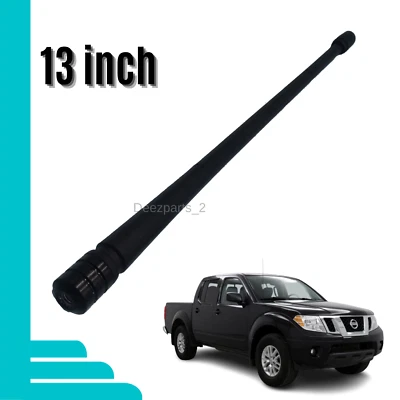 Antena de repuesto 13 pulgadas negra para Nissan Frontier 2000-2019 Foto 1 de 4