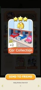 Monopoly Go - Car Collection 3 ⭐️ Sticker Set 13 (FAST DELIVERY) (Description) - Picture 1 of 1