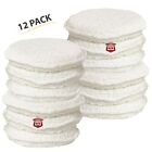 Applicator Pads Terry Cloth Round Soft Foam Wax Polishing Pads (12 Pack)