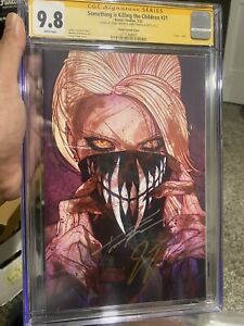 SOMETHING IS KILLING THE CHILDREN #31  SDCC CGC 9.8 Signed By Frison Tynion