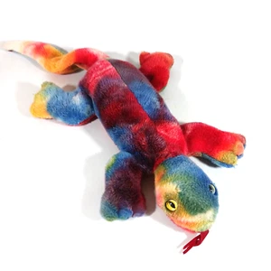 Ty Beanie Plüsch Lizzy Lizard Ty-Dye Long Tail 20 Zoll 1999 - Bild 1 von 6
