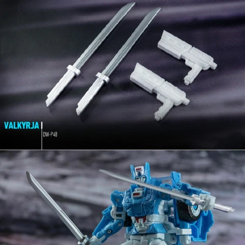 DR. Wu DW-P48 SWORD Upgrade kit For Siege Chromia Female Autobot Universal Cover